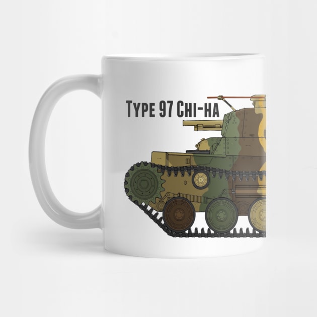 Type 97 Chi-Ha by Panzerpicture